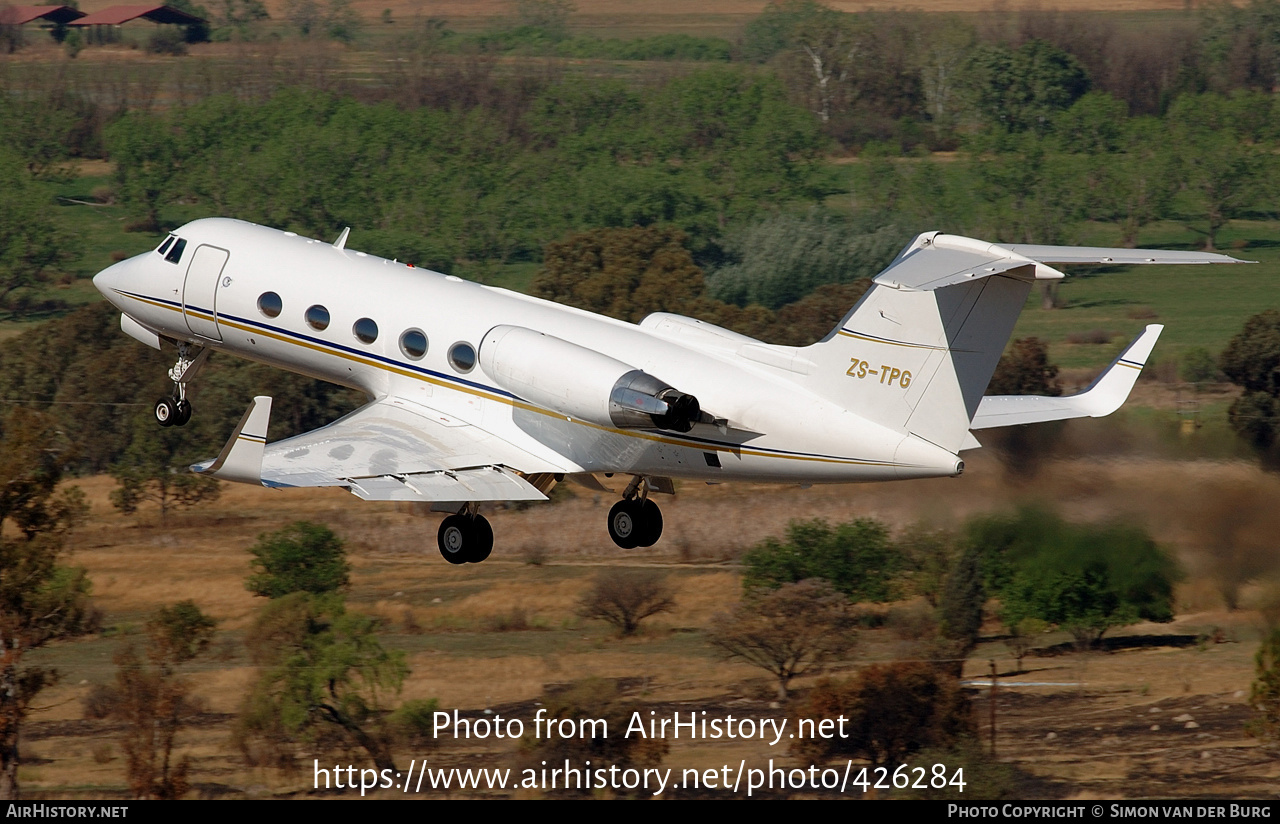 Aircraft Photo of ZS-TPG | Grumman American G-1159 Gulfstream II-SP | AirHistory.net #426284