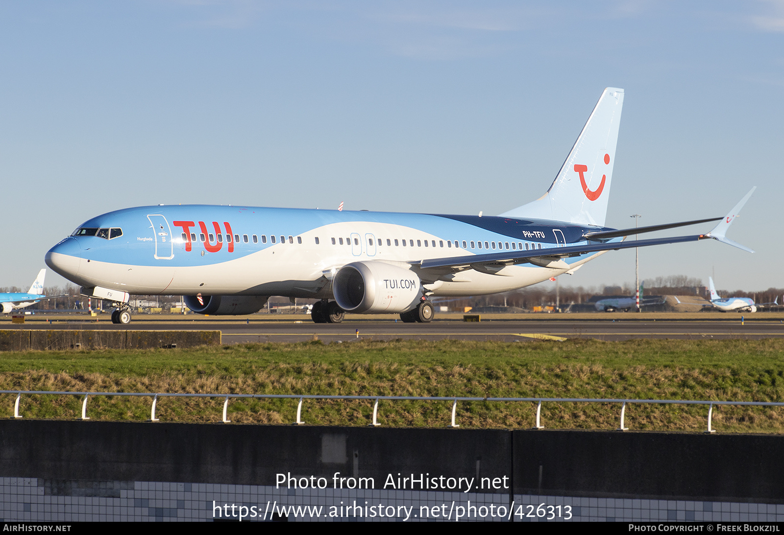 Aircraft Photo of PH-TFU | Boeing 737-8 Max 8 | TUI | AirHistory.net #426313