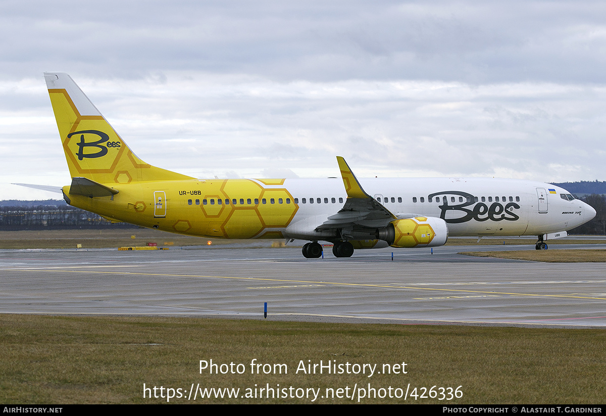 Aircraft Photo of UR-UBB | Boeing 737-8HX | Bees Airline | AirHistory.net #426336