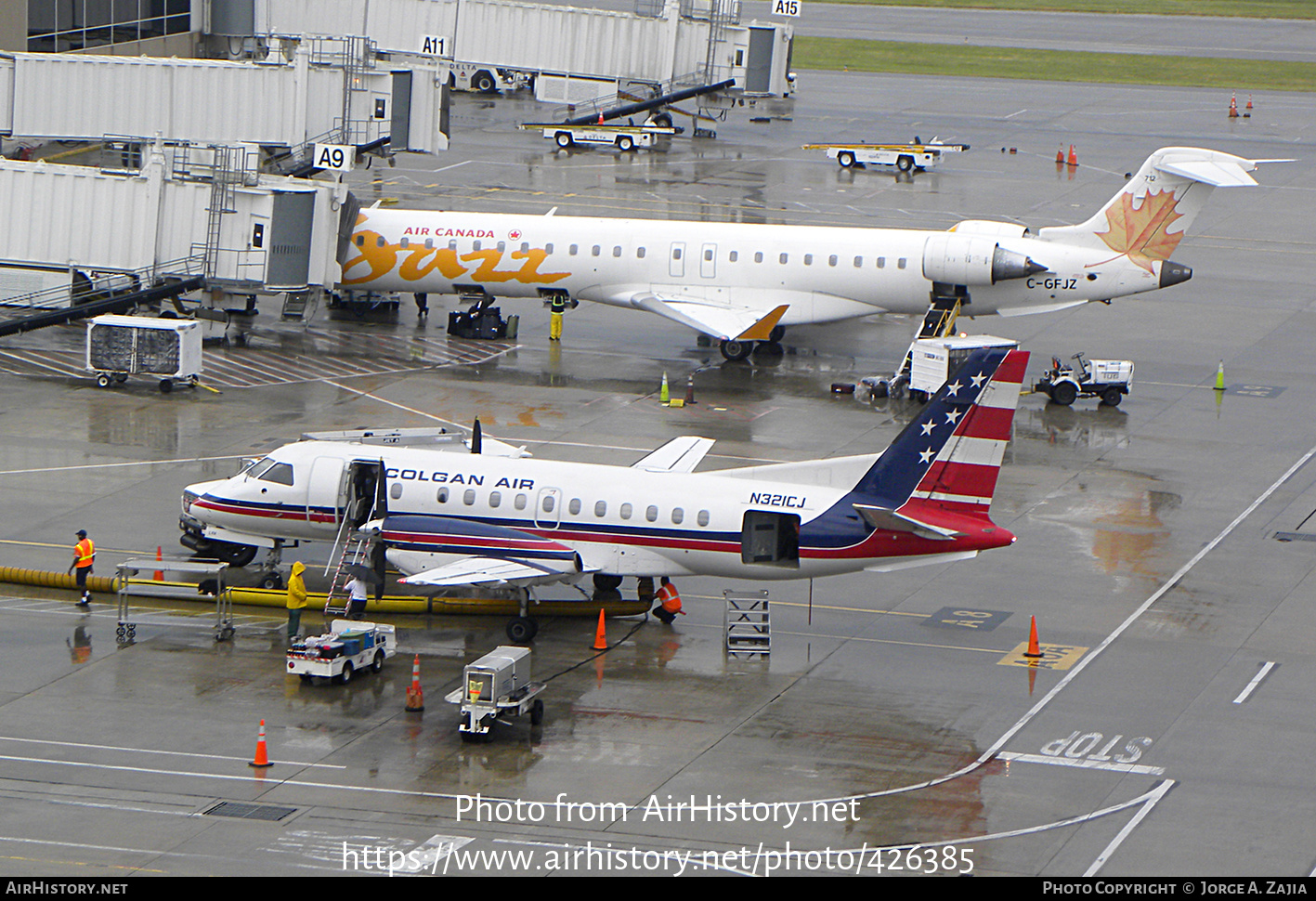 Aircraft Photo of N321CJ | Saab 340B | Colgan Air | AirHistory.net #426385