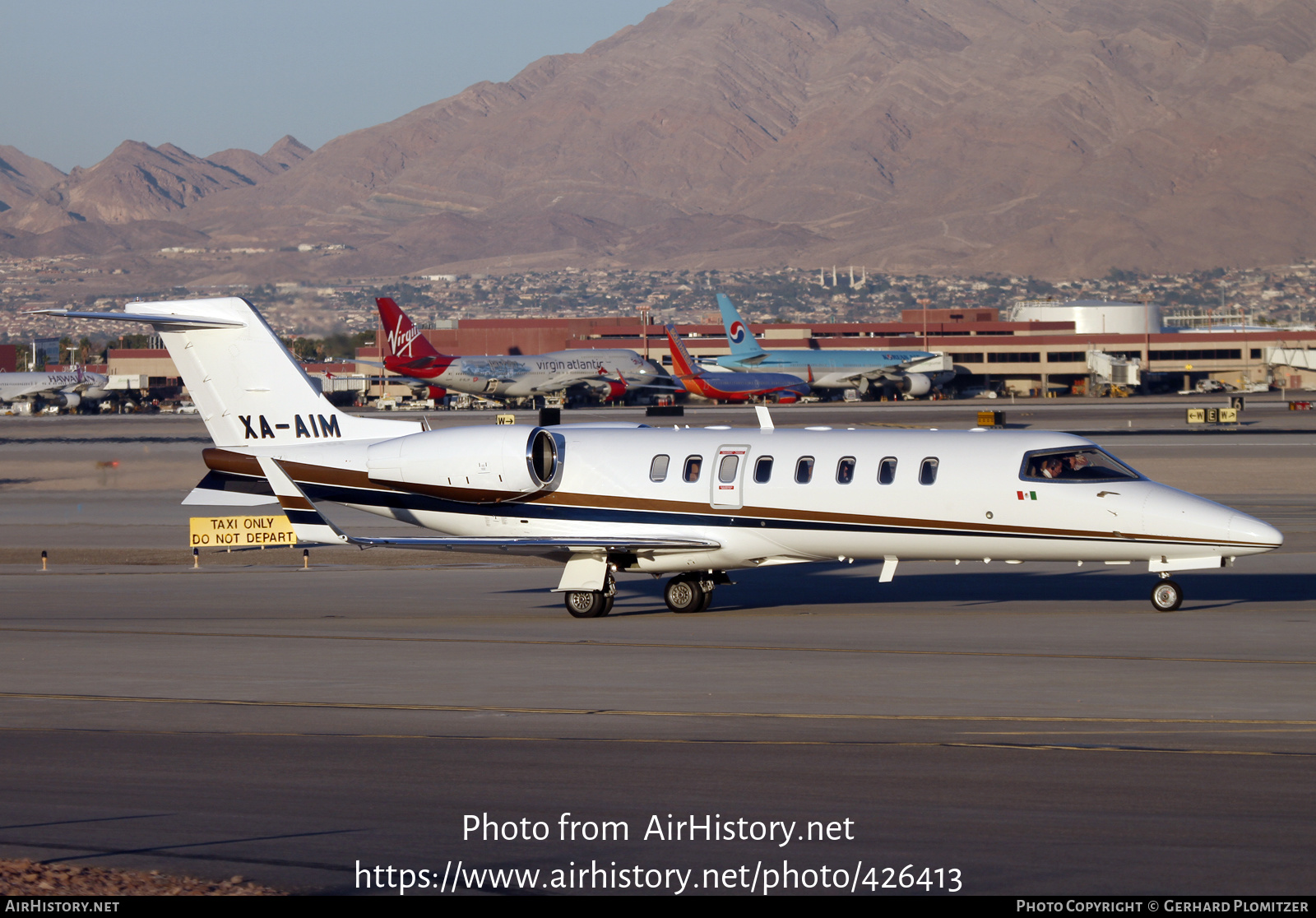 Aircraft Photo of XA-AIM | Learjet 45 | AirHistory.net #426413