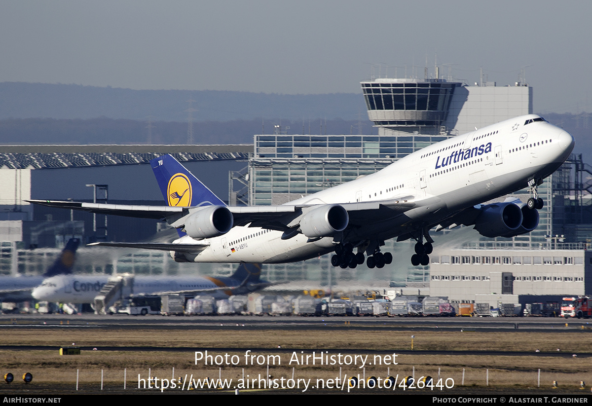 Aircraft Photo of D-ABYU | Boeing 747-830 | Lufthansa | AirHistory.net #426440