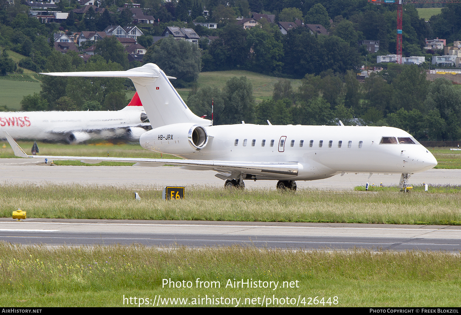 Aircraft Photo of HB-JRX | Bombardier Global 5000 (BD-700-1A11) | AirHistory.net #426448