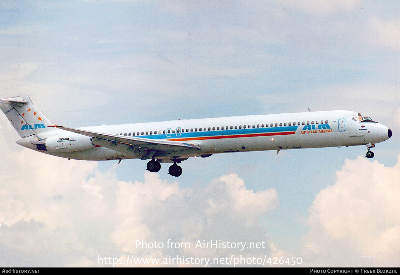 Aircraft Photo of PJ-SEG | McDonnell Douglas MD-82 (DC-9-82) | ALM Antillean Airlines | AirHistory.net #426450