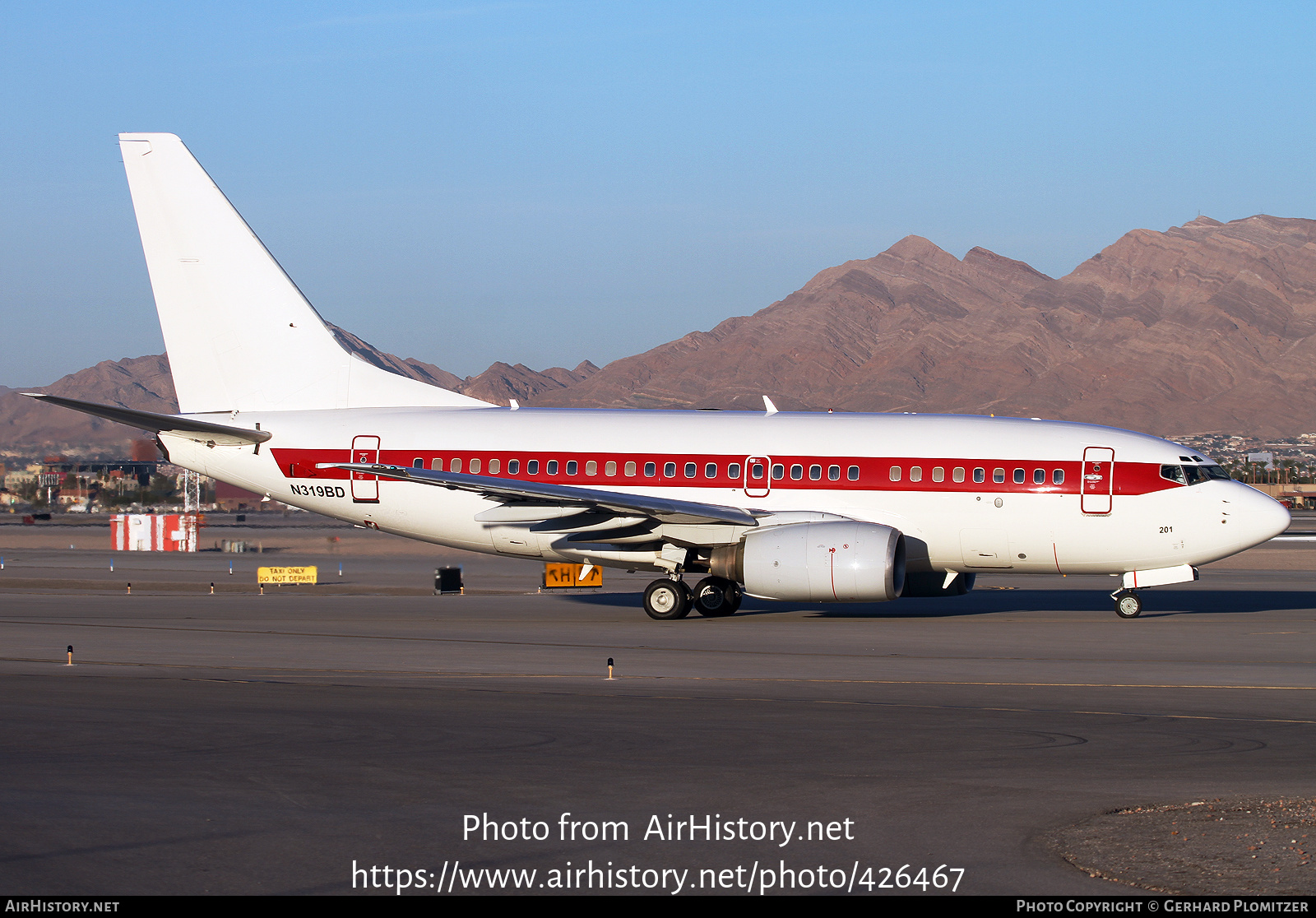 Aircraft Photo of N319BD | Boeing 737-66N | AirHistory.net #426467