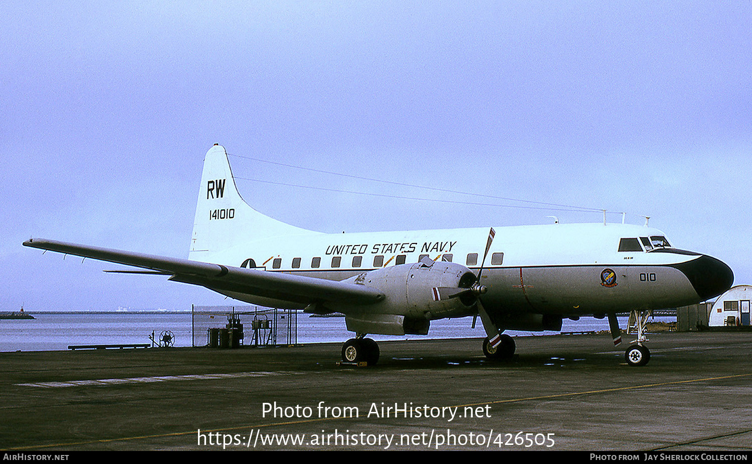 Aircraft Photo of 141010 | Convair C-131F | USA - Navy | AirHistory.net #426505