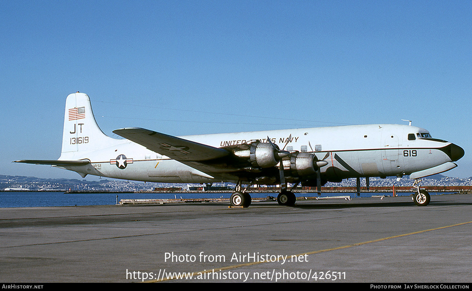 Aircraft Photo of 131619 | Douglas C-118B Liftmaster | USA - Navy | AirHistory.net #426511