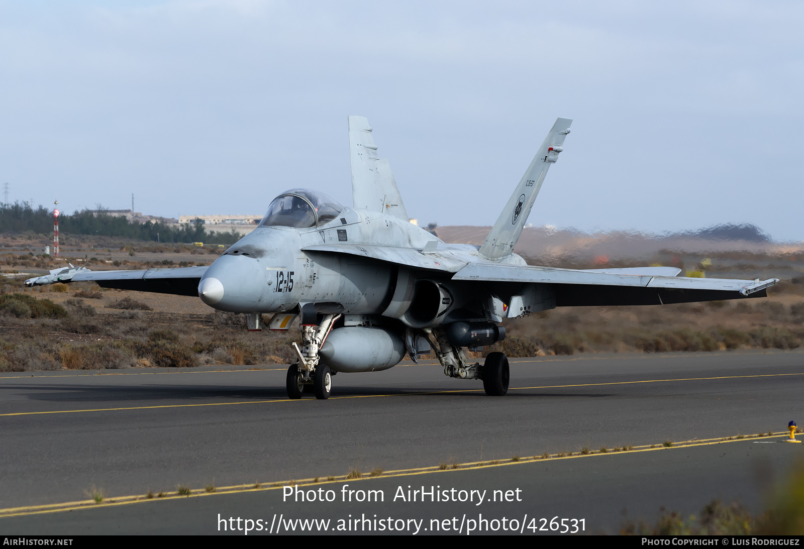 Aircraft Photo of C.15-57 | McDonnell Douglas EF-18M Hornet | Spain - Air Force | AirHistory.net #426531