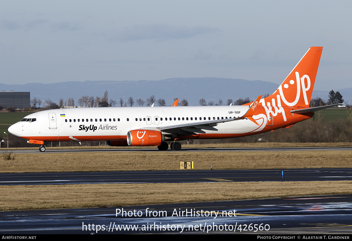 Aircraft Photo of UR-SQF | Boeing 737-8H6 | SkyUp Airlines | AirHistory.net #426560