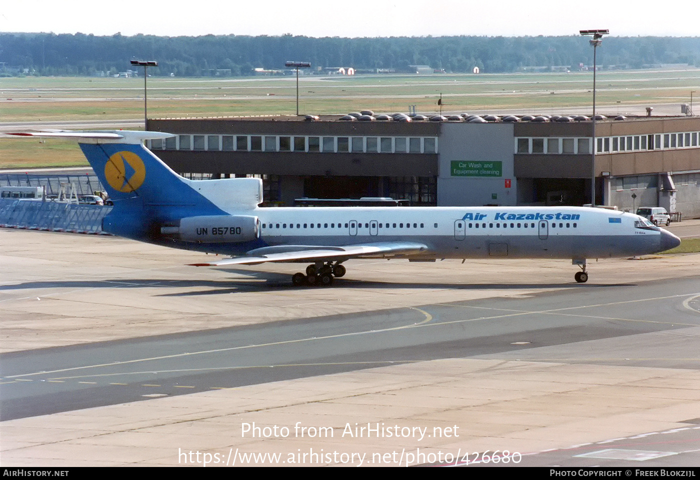 Aircraft Photo of UN-85780 | Tupolev Tu-154M | Air Kazakstan | AirHistory.net #426680