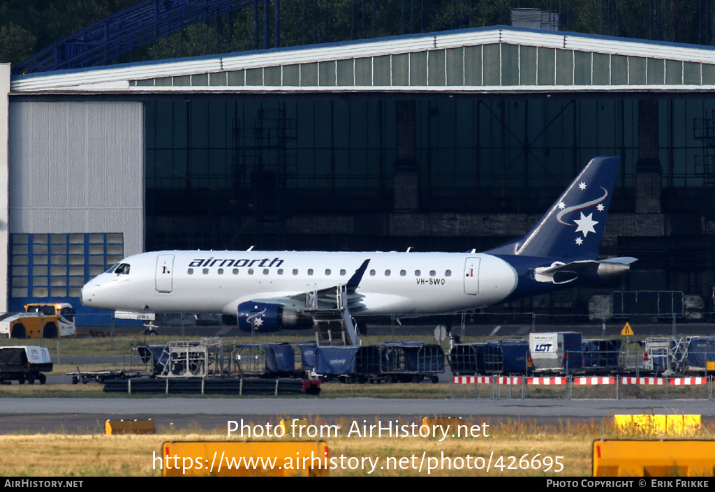 Aircraft Photo of VH-SWO | Embraer 170LR (ERJ-170-100LR) | Air North | AirHistory.net #426695