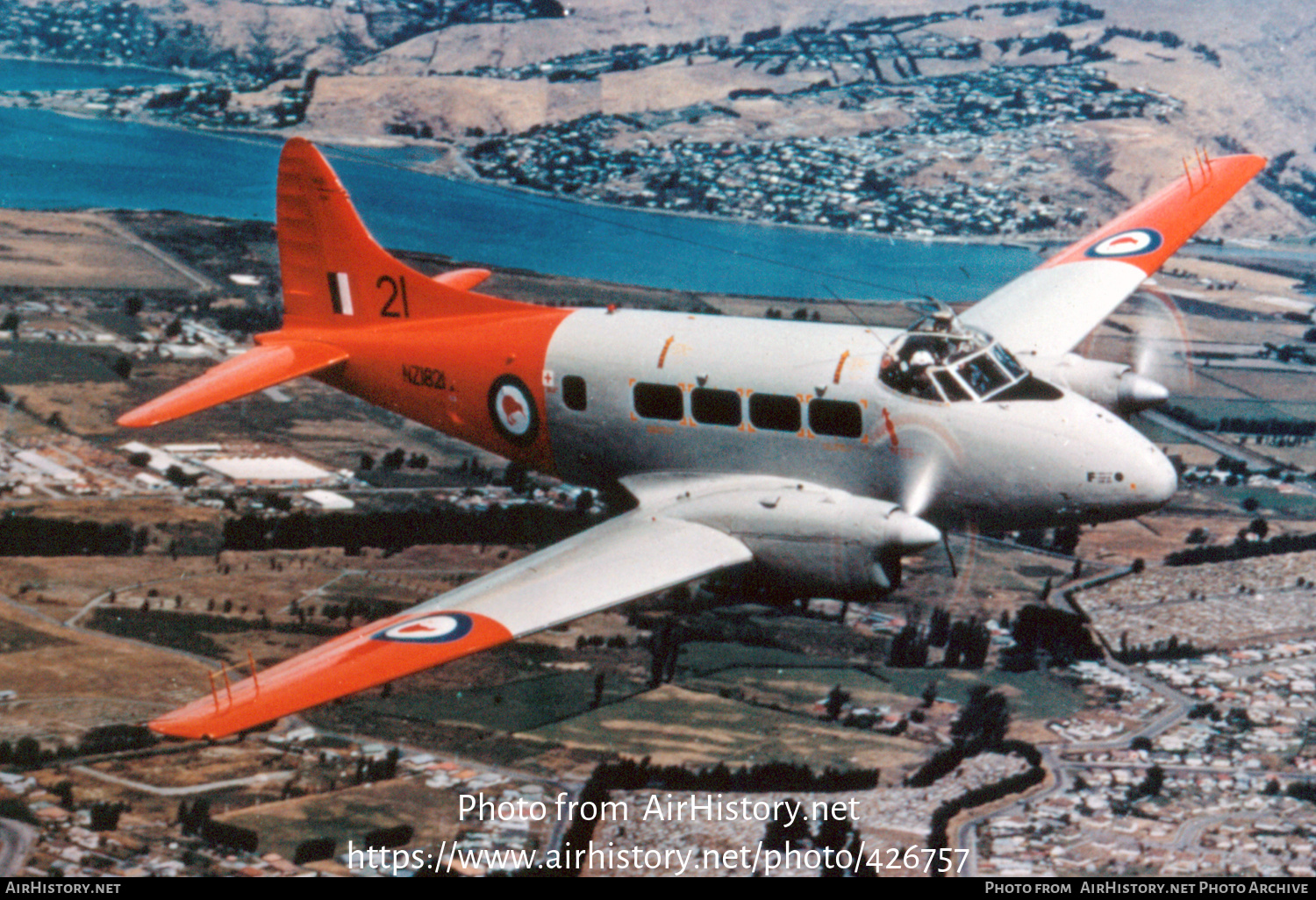 Aircraft Photo of NZ1821 | De Havilland D.H. 104 Devon C1 | New Zealand - Air Force | AirHistory.net #426757