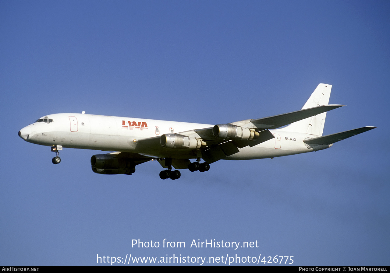 Aircraft Photo of EL-AJO | Douglas DC-8-55(F) | LWA - Liberia World Airlines | AirHistory.net #426775