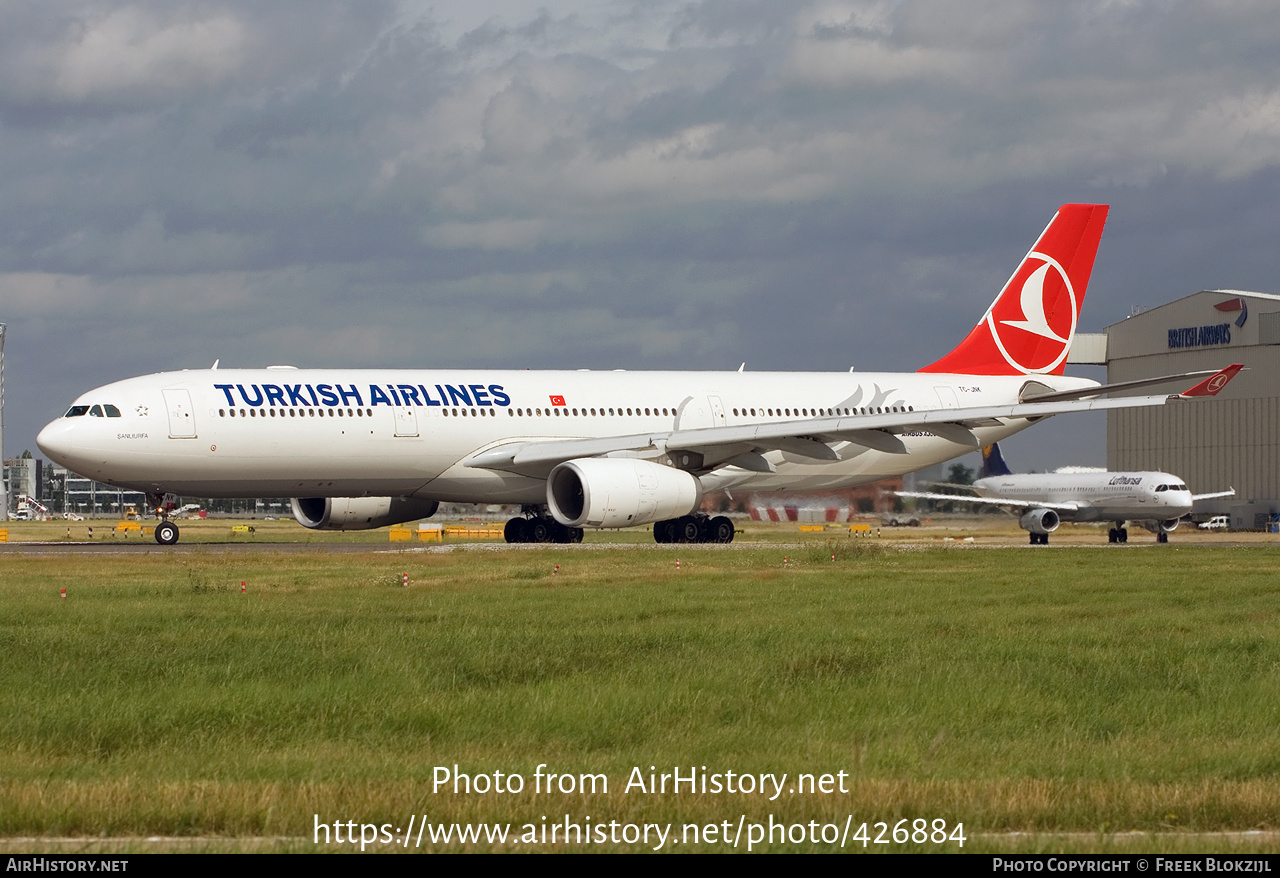 Aircraft Photo of TC-JNK | Airbus A330-343E | Turkish Airlines | AirHistory.net #426884