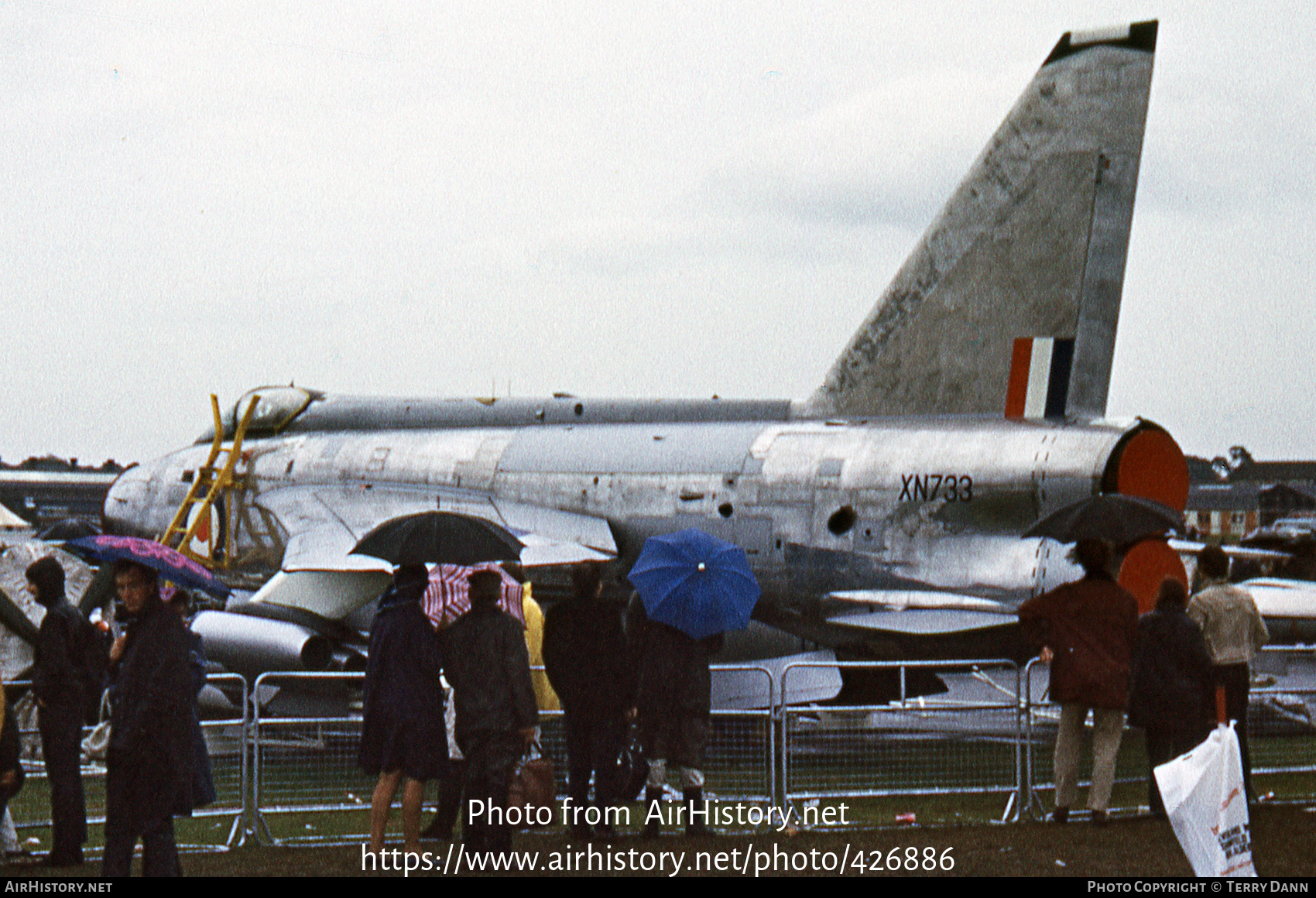 Aircraft Photo of XN733 | English Electric Lightning F2A | UK - Air Force | AirHistory.net #426886