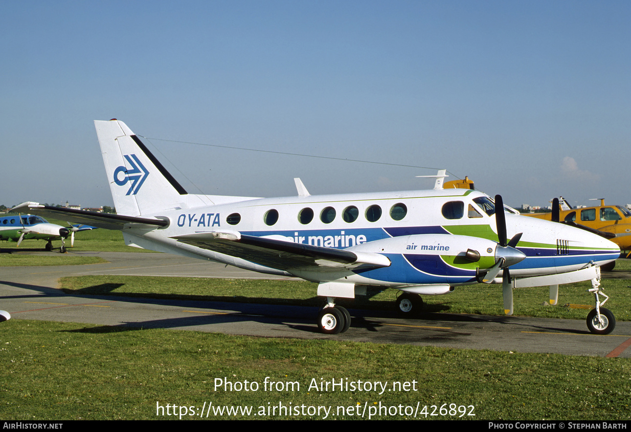 Aircraft Photo of OY-ATA | Beech A100 King Air | Air Marine | AirHistory.net #426892