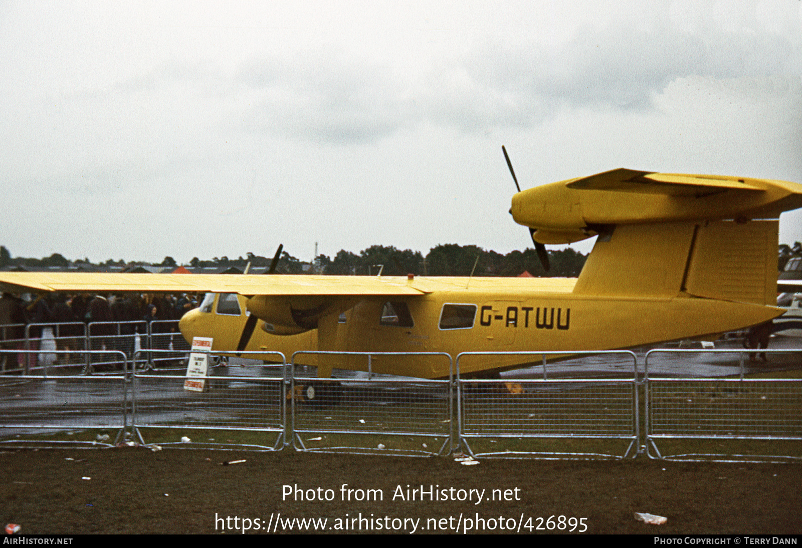 Aircraft Photo of G-ATWU | Britten-Norman BN-2A Mk.3-3 Trislander | AirHistory.net #426895