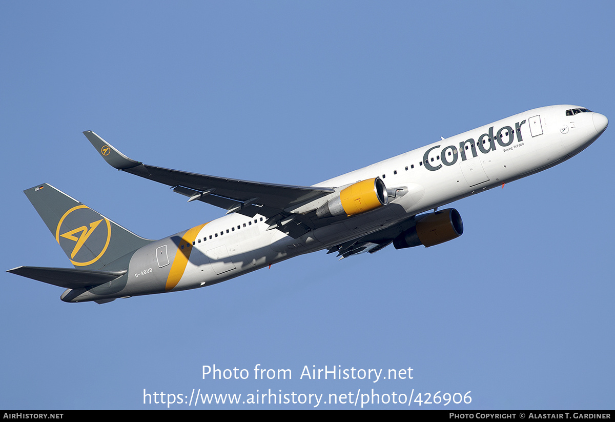 Aircraft Photo of D-ABUD | Boeing 767-330/ER | Condor Flugdienst | AirHistory.net #426906