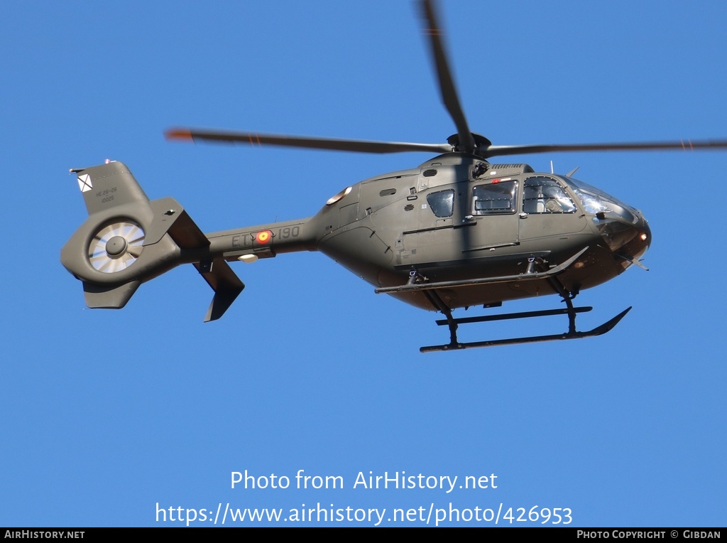 Aircraft Photo of HE.26-26 / 10025 | Eurocopter EC-135T-2+ | Spain - Army | AirHistory.net #426953