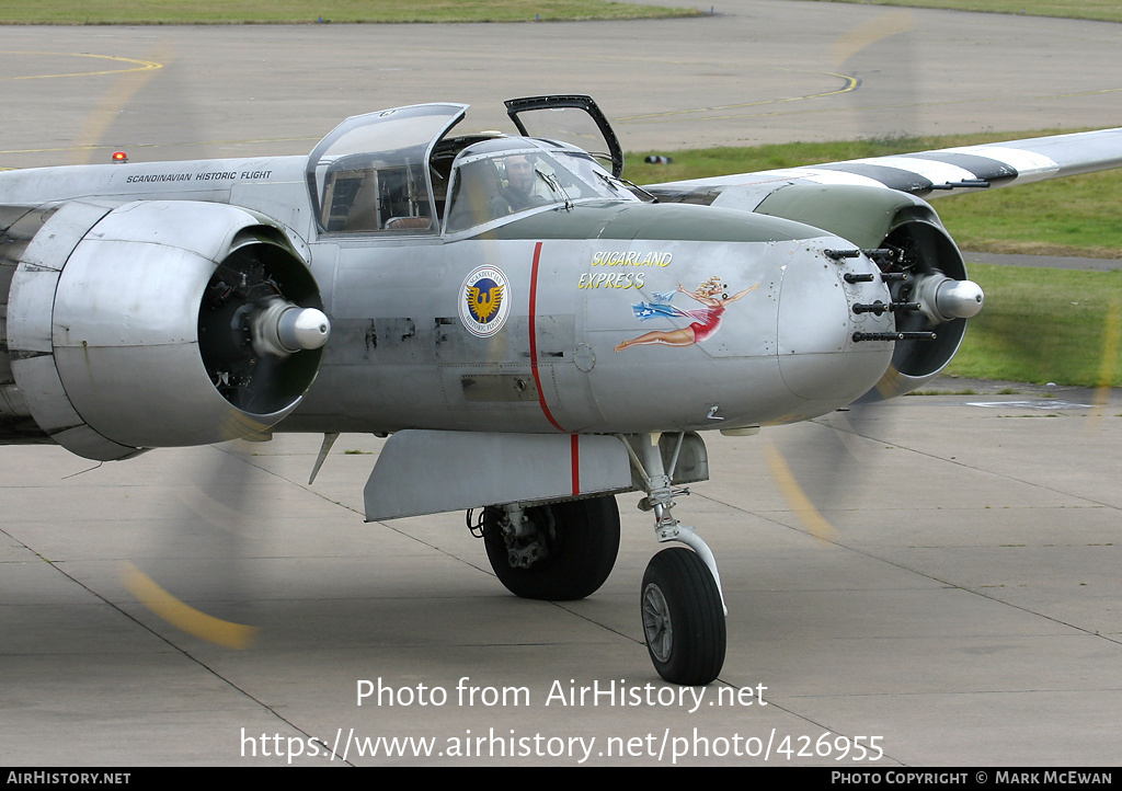 Aircraft Photo of N167B / 434602 | Douglas A-26B Invader | Scandinavian Historic Flight | USA - Air Force | AirHistory.net #426955