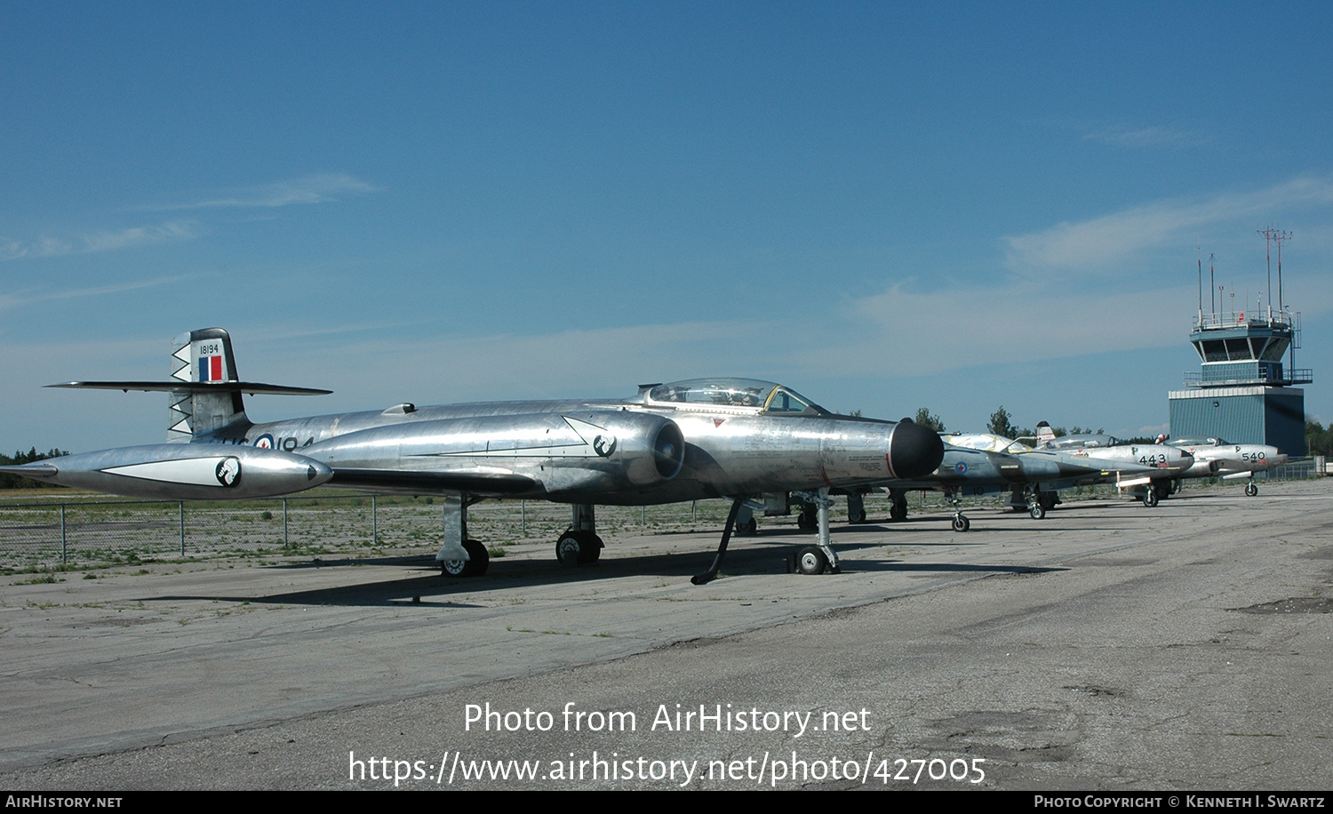 Aircraft Photo of 18194 | Avro Canada CF-100 Canuck Mk4A | Canada - Air Force | AirHistory.net #427005