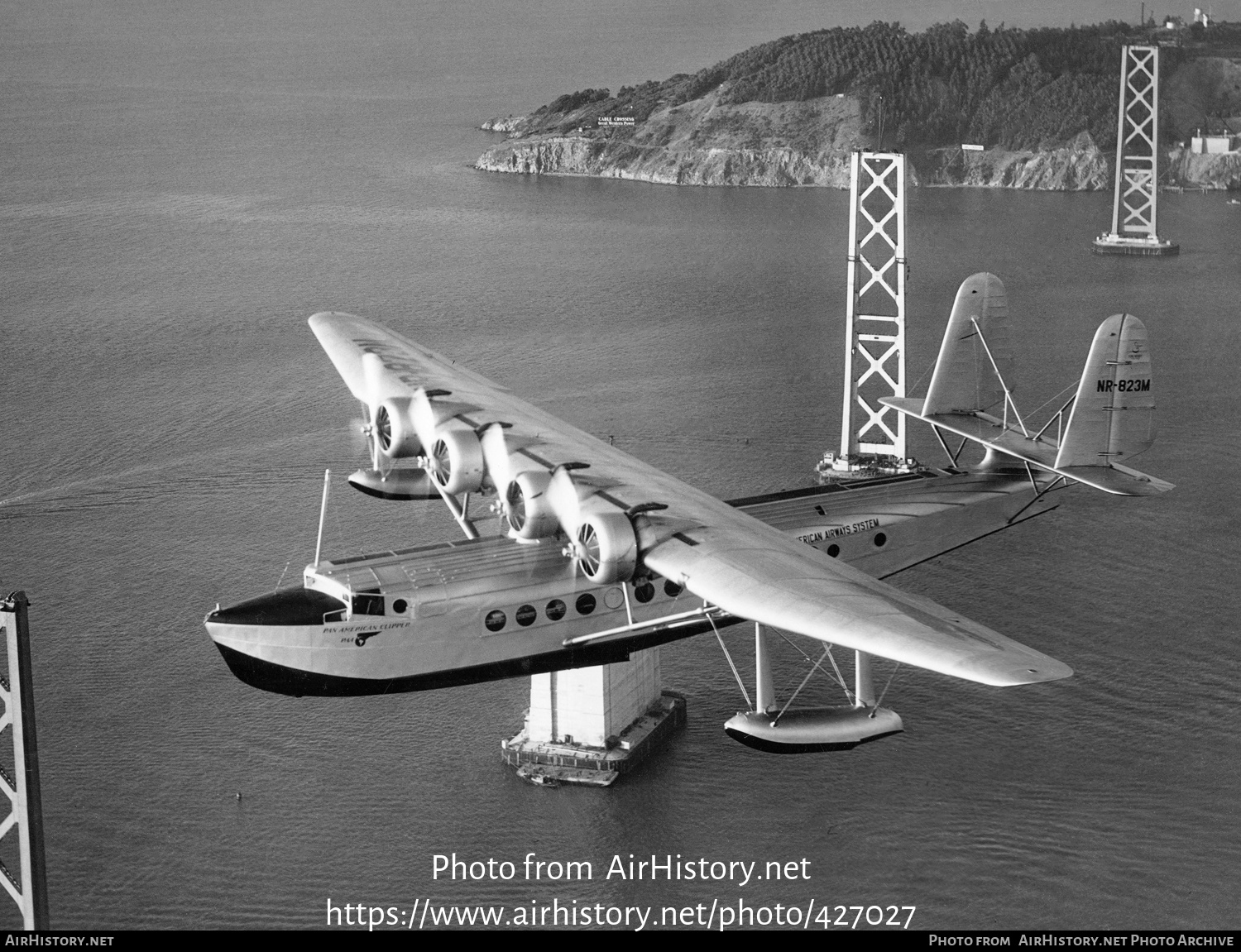 Aircraft Photo of NR823M | Sikorsky S-42 | Pan American Airways System - PAA | AirHistory.net #427027