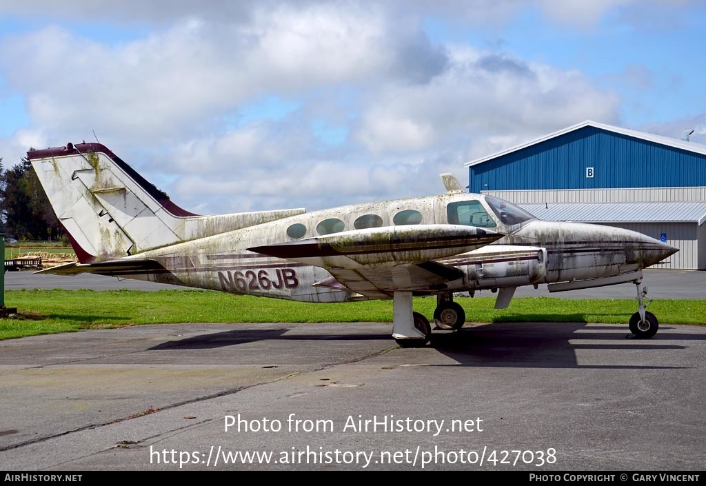 Aircraft Photo of N626JB | Cessna 401 | AirHistory.net #427038