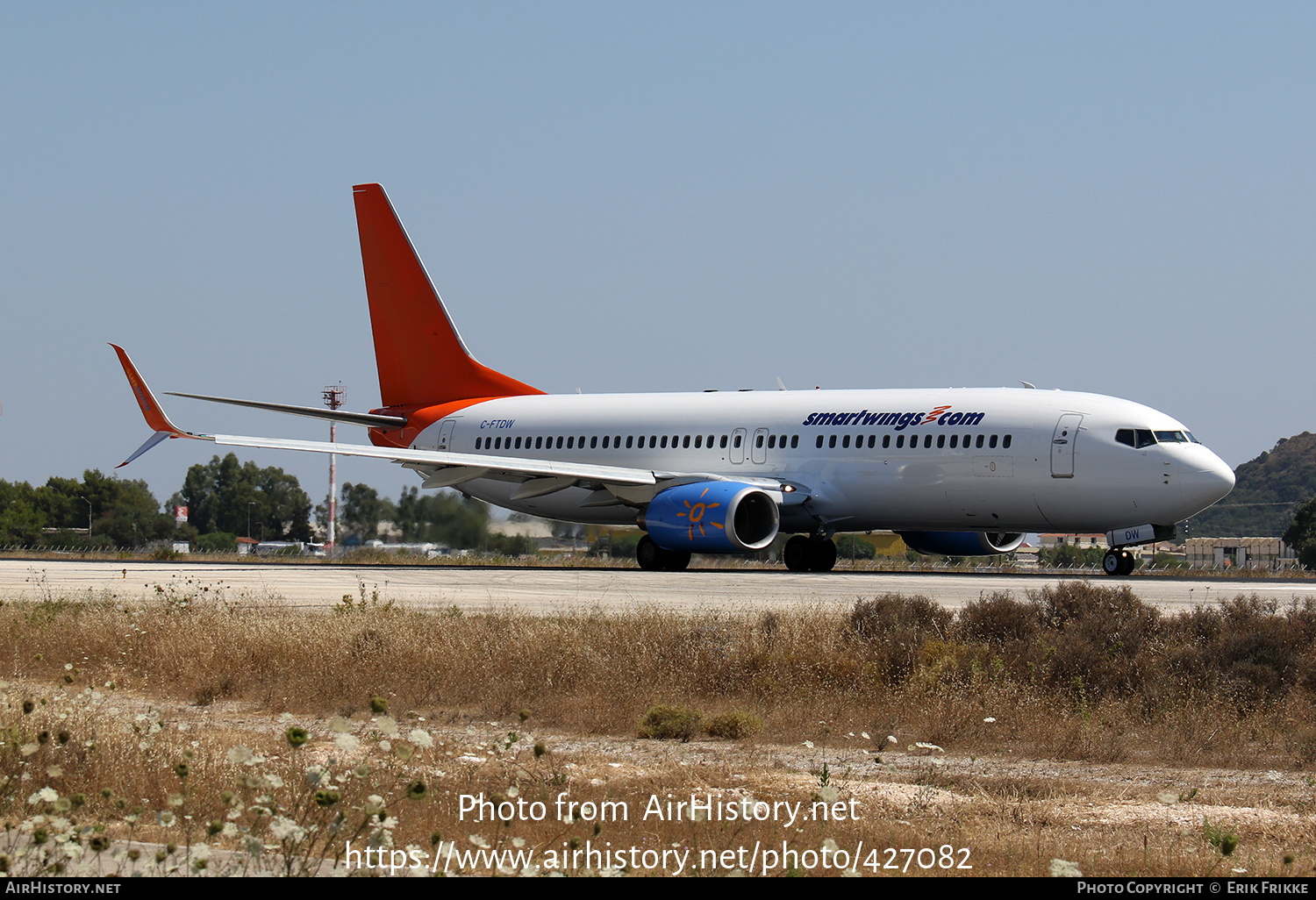 Aircraft Photo of C-FTDW | Boeing 737-808 | Sunwing Airlines | AirHistory.net #427082