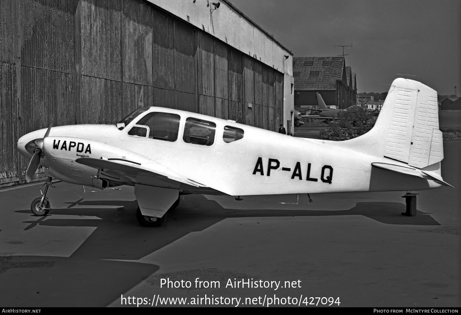 Aircraft Photo of AP-ALQ | Beech B95 Travel Air | WAPDA - Water and Power Development Authority | AirHistory.net #427094