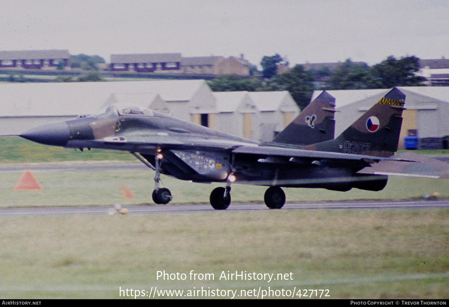 Aircraft Photo of 9207 | Mikoyan-Gurevich MiG-29 (9-12) | Czechia - Air Force | AirHistory.net #427172