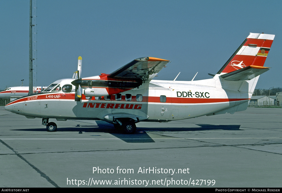 Aircraft Photo of DDR-SXC | Let L-410UVP Turbolet | Interflug | AirHistory.net #427199