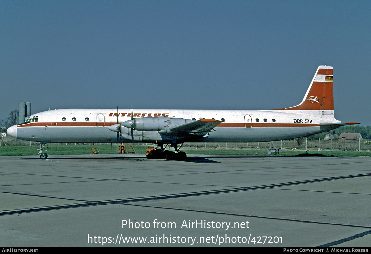 Aircraft Photo of DDR-STH | Ilyushin Il-18V | Interflug | AirHistory.net #427201