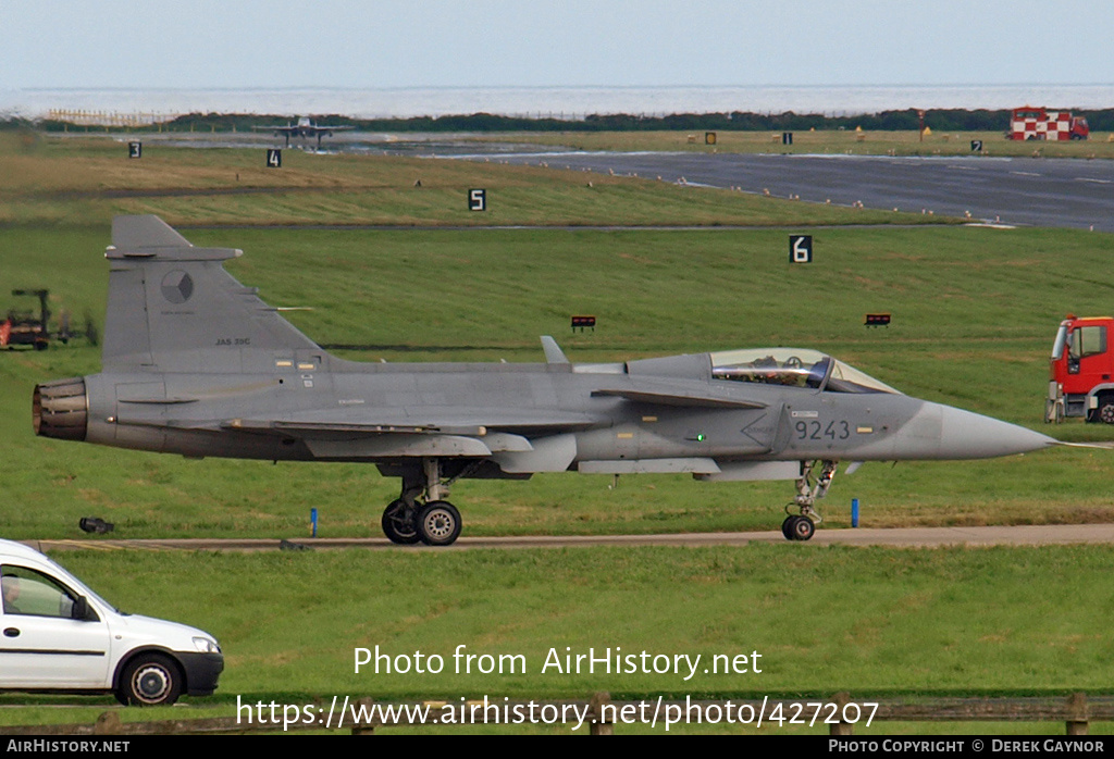 Aircraft Photo of 9243 | Saab JAS 39C Gripen | Czechia - Air Force | AirHistory.net #427207