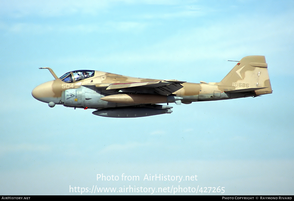 Aircraft Photo of 161686 | Grumman A-6E Intruder | USA - Navy | AirHistory.net #427265