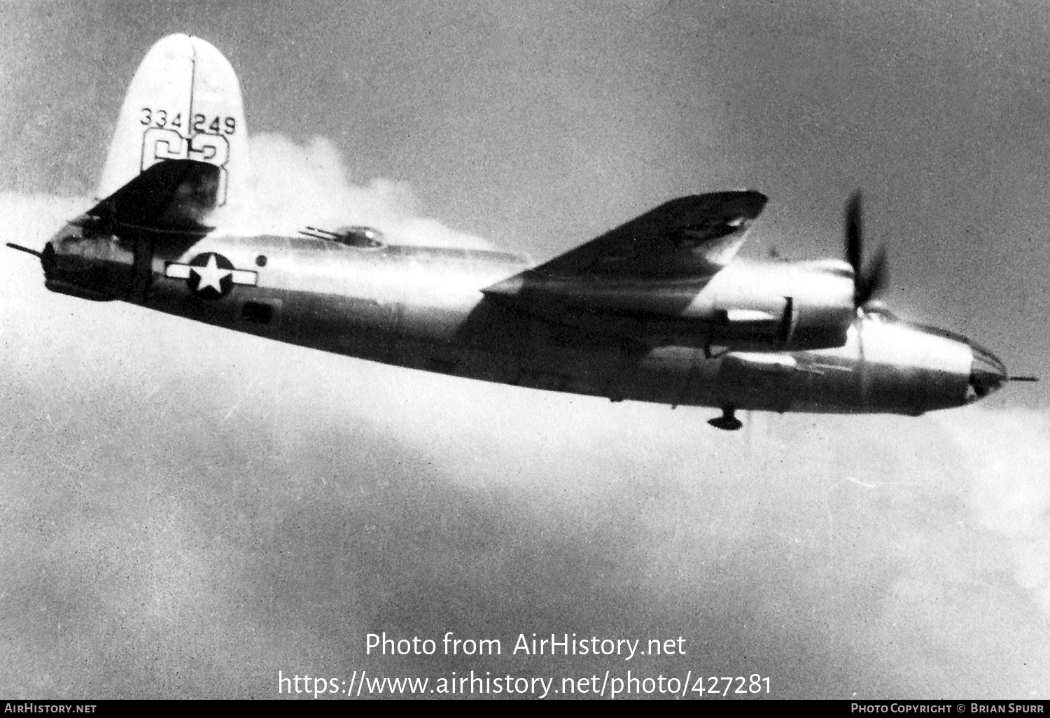 Aircraft Photo of 43-34249 / 334249 | Martin B-26G Marauder | USA - Air Force | AirHistory.net #427281