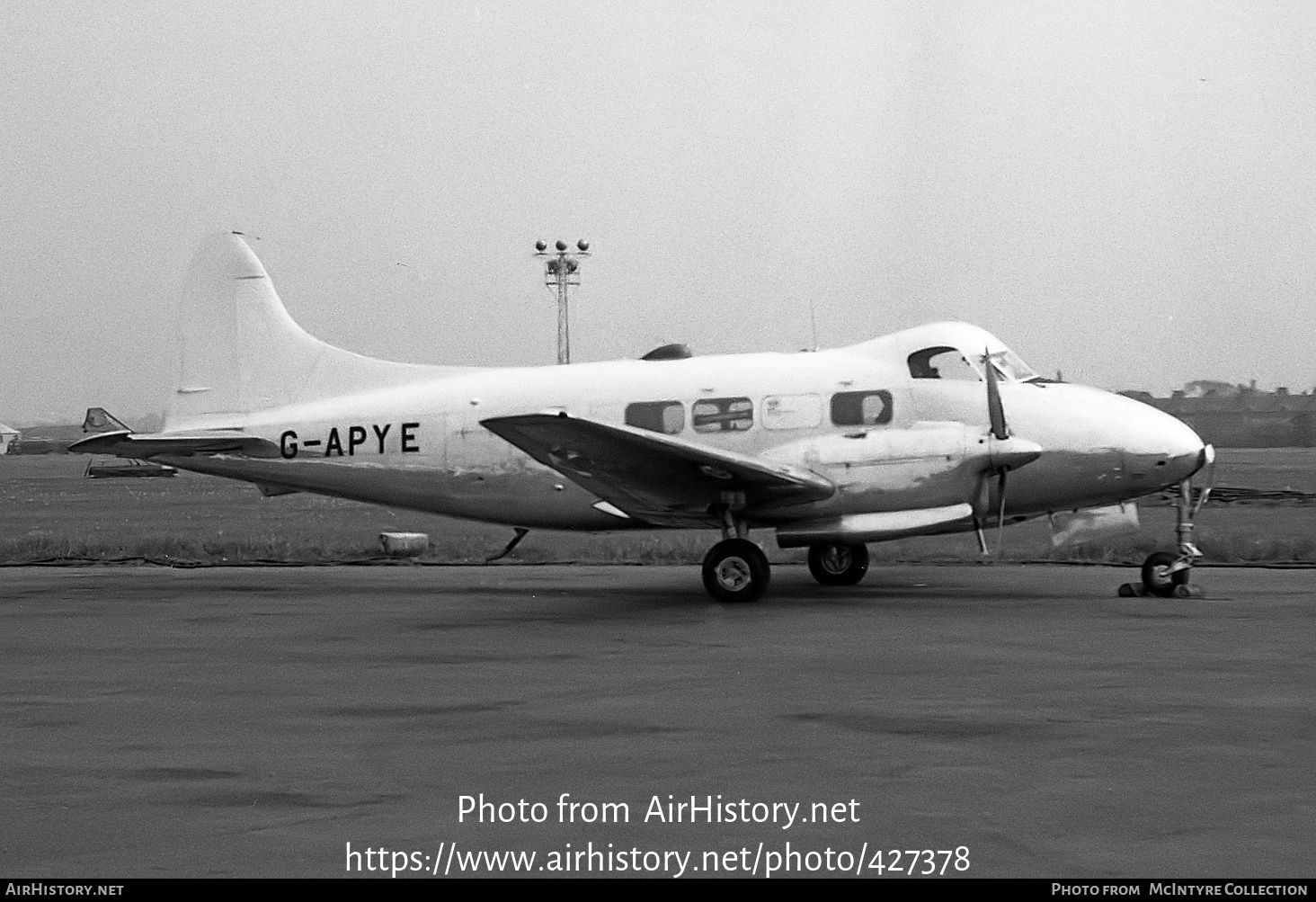 Aircraft Photo of G-APYE | De Havilland D.H. 104 Dove 8A | AirHistory.net #427378