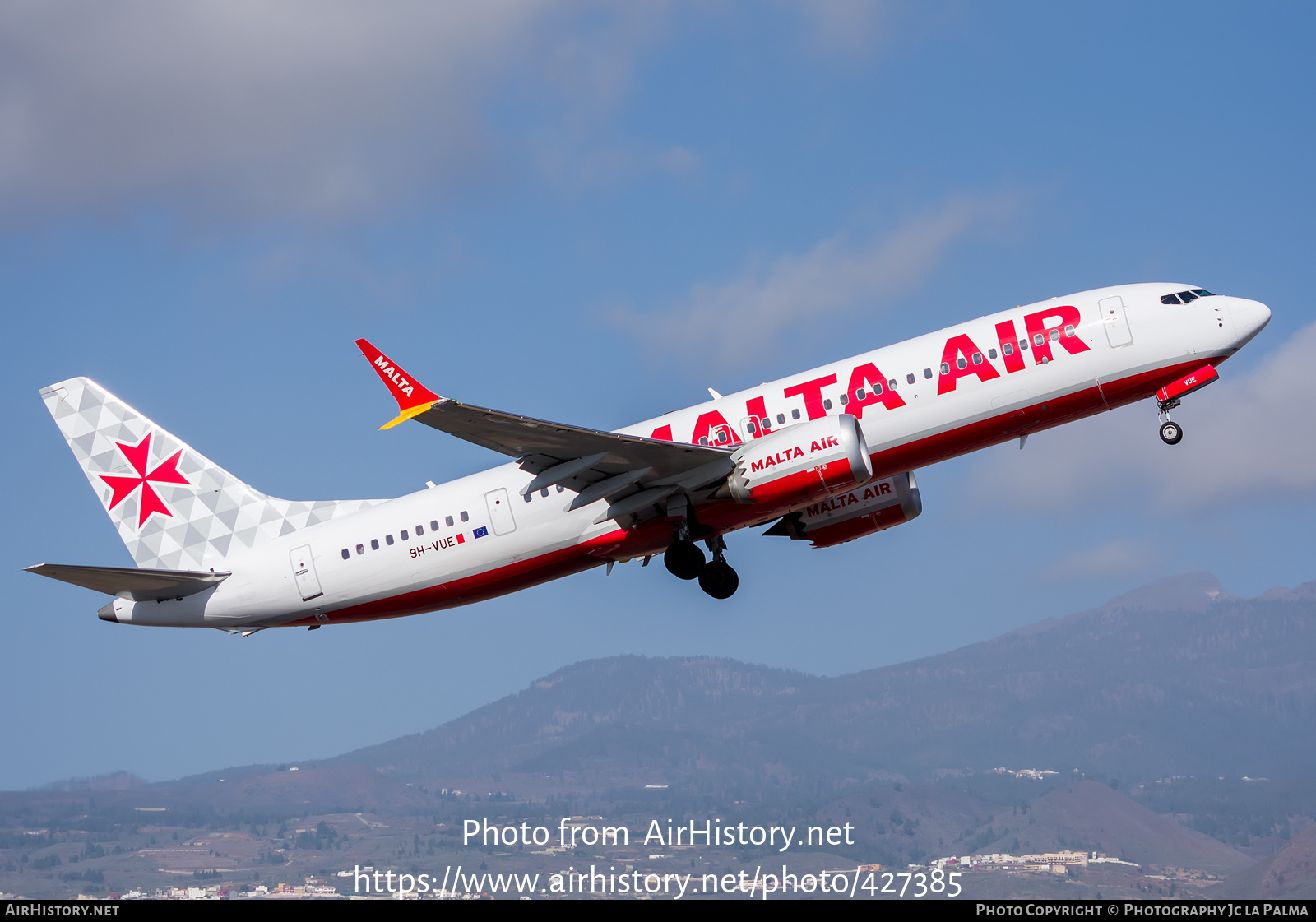 Aircraft Photo of 9H-VUE | Boeing 737-8200 Max 200 | Malta Air | AirHistory.net #427385