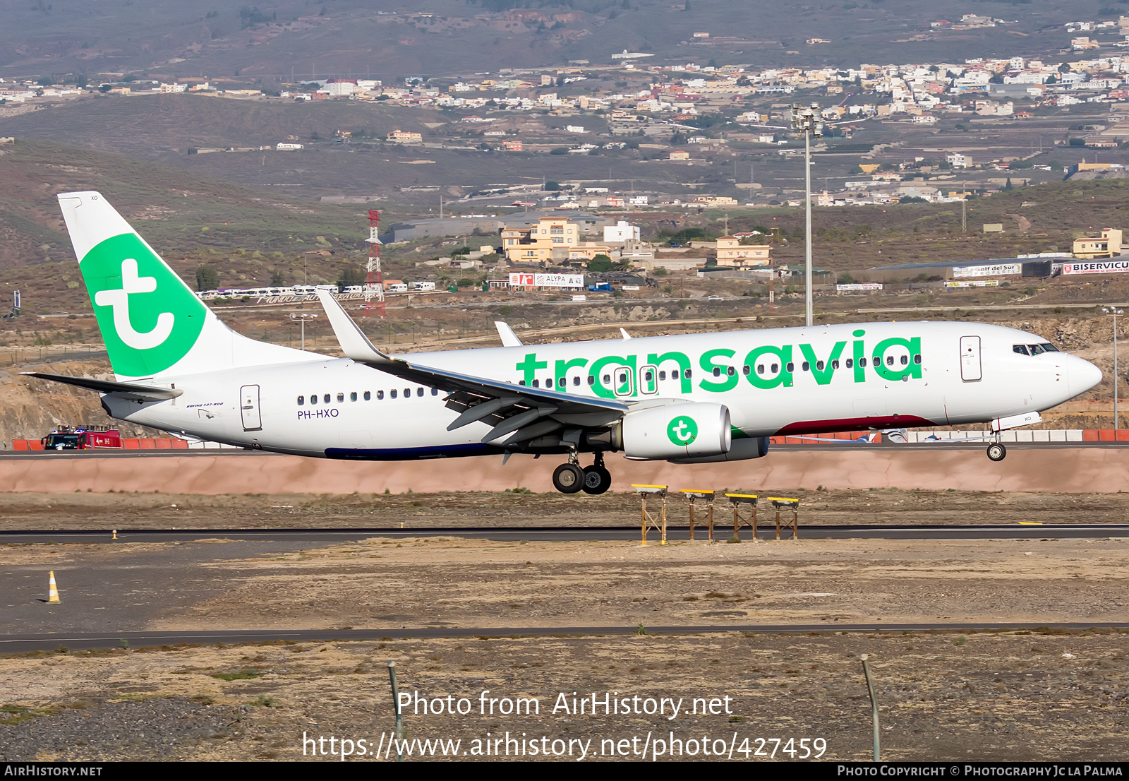 Aircraft Photo of PH-HXO | Boeing 737-800 | Transavia | AirHistory.net #427459