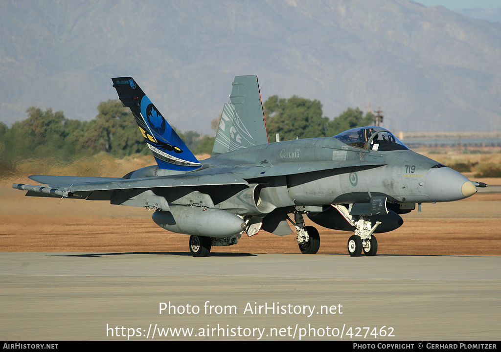 Aircraft Photo of 188719 | McDonnell Douglas CF-188 Hornet | Canada - Air Force | AirHistory.net #427462