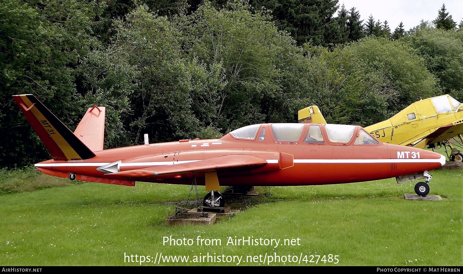 Aircraft Photo of MT31 | Fouga CM-170R Magister | Belgium - Air Force | AirHistory.net #427485