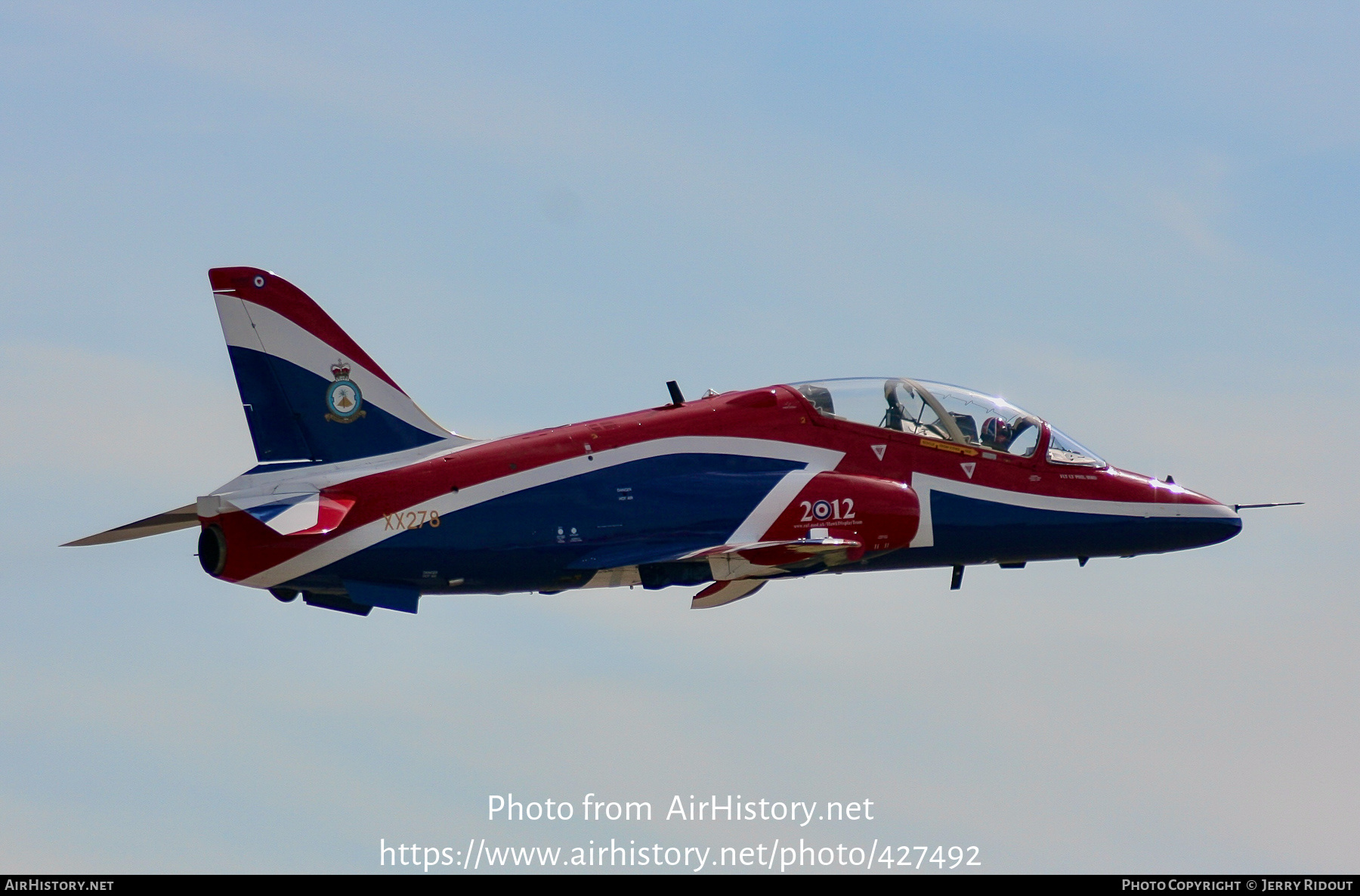 Aircraft Photo of XX278 | British Aerospace Hawk T1A | UK - Air Force | AirHistory.net #427492