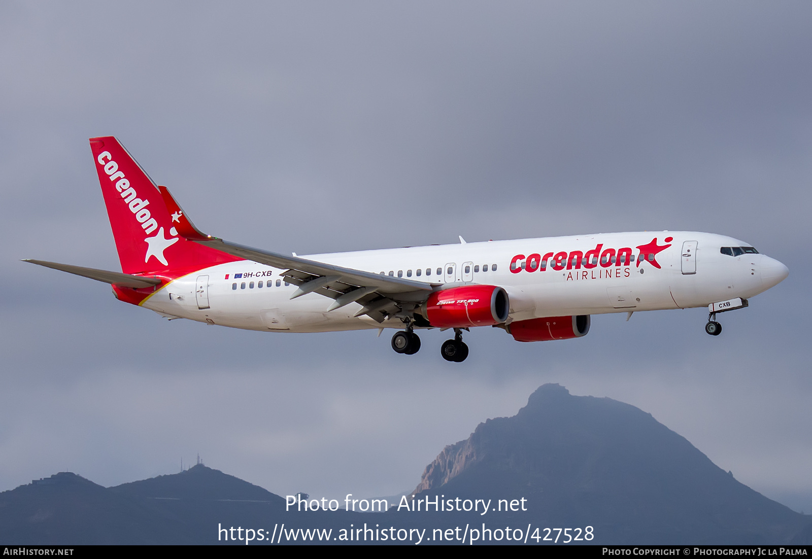 Aircraft Photo of 9H-CXB | Boeing 737-85R | Corendon Airlines | AirHistory.net #427528