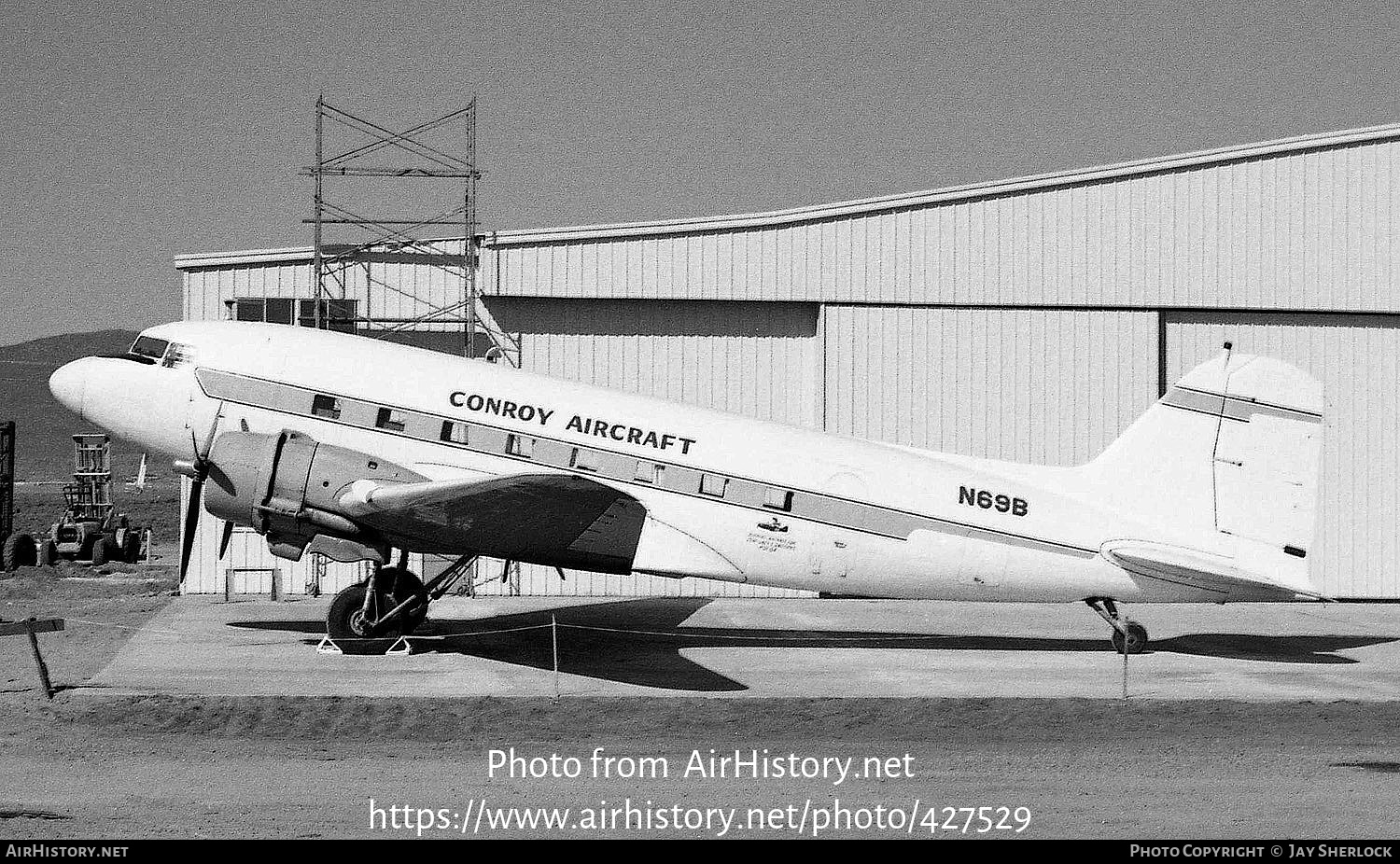 Aircraft Photo of N69B | Douglas DC-3(A) | Conroy Aircraft | AirHistory.net #427529