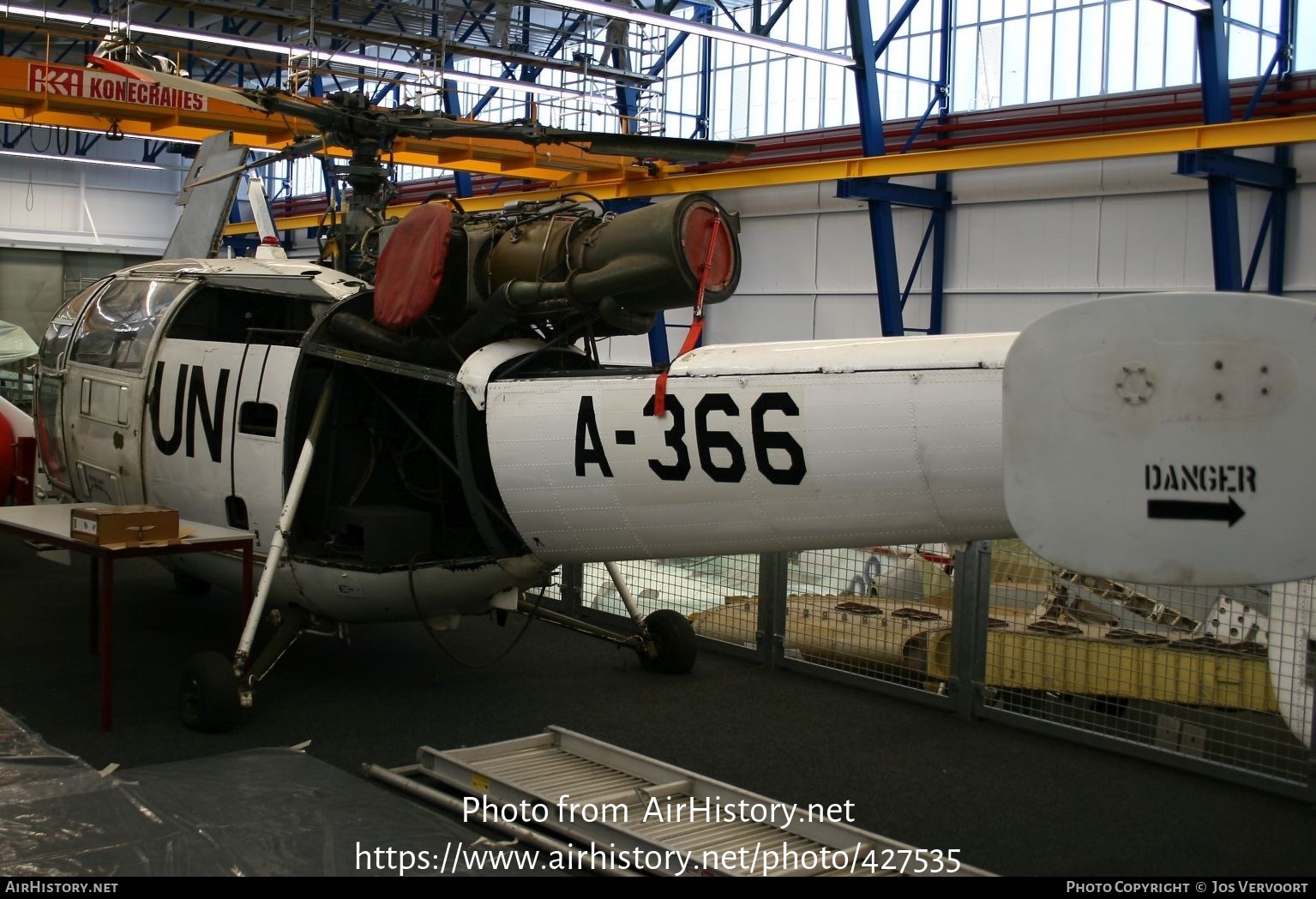 Aircraft Photo of A-366 | Sud SE-3160 Alouette III | Netherlands - Air Force | AirHistory.net #427535