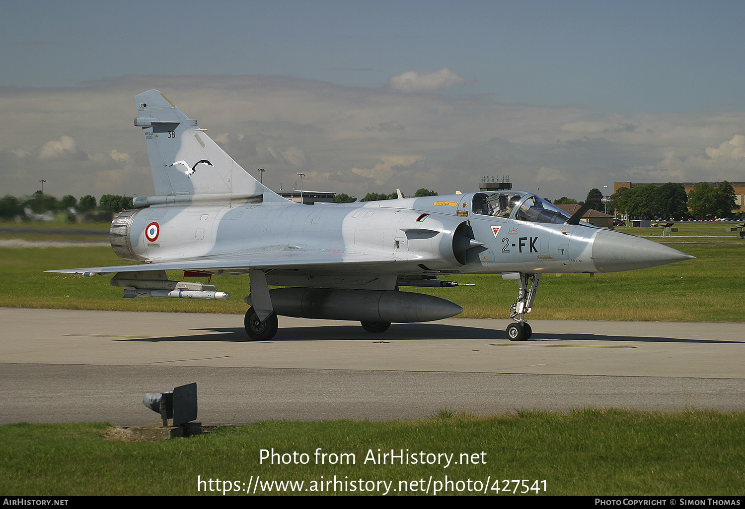 Aircraft Photo of 38 | Dassault Mirage 2000-5 | France - Air Force | AirHistory.net #427541