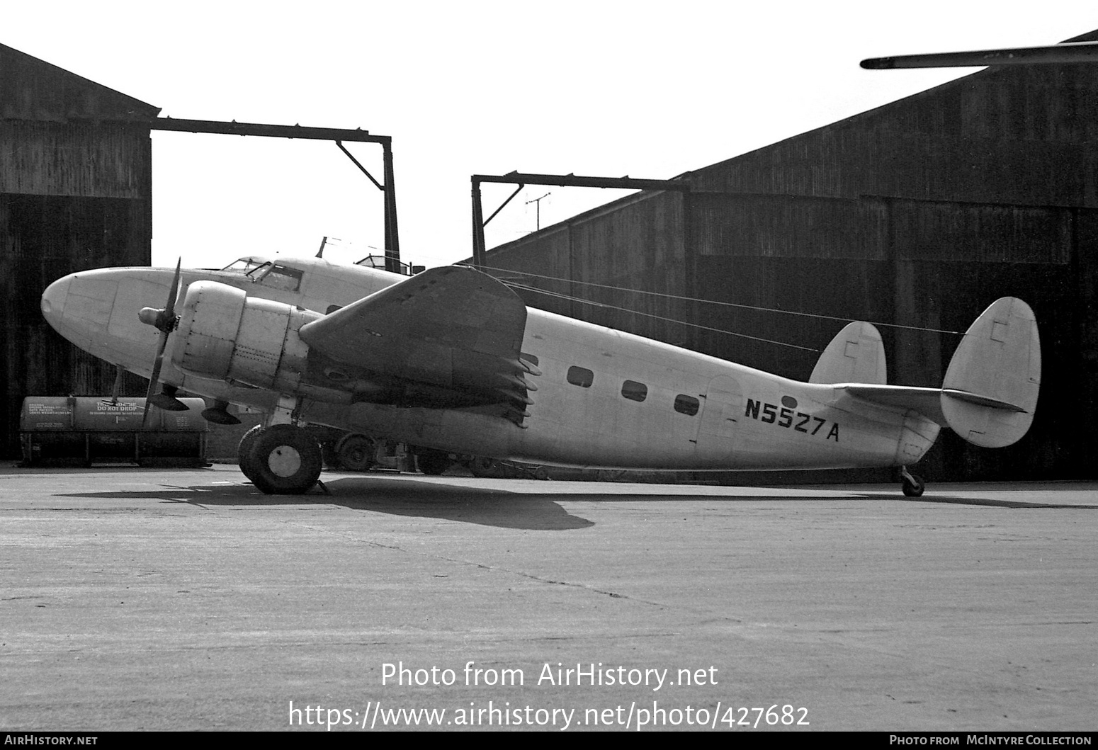 Aircraft Photo of N5527A | Lockheed 18-H2 | AirHistory.net #427682