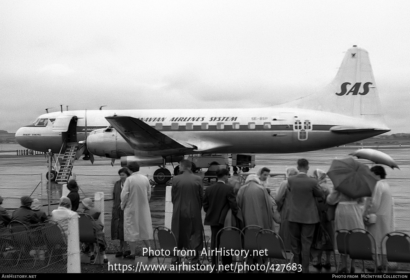 Aircraft Photo of SE-BSP | Convair 440-75 Metropolitan | Scandinavian Airlines System - SAS | AirHistory.net #427683