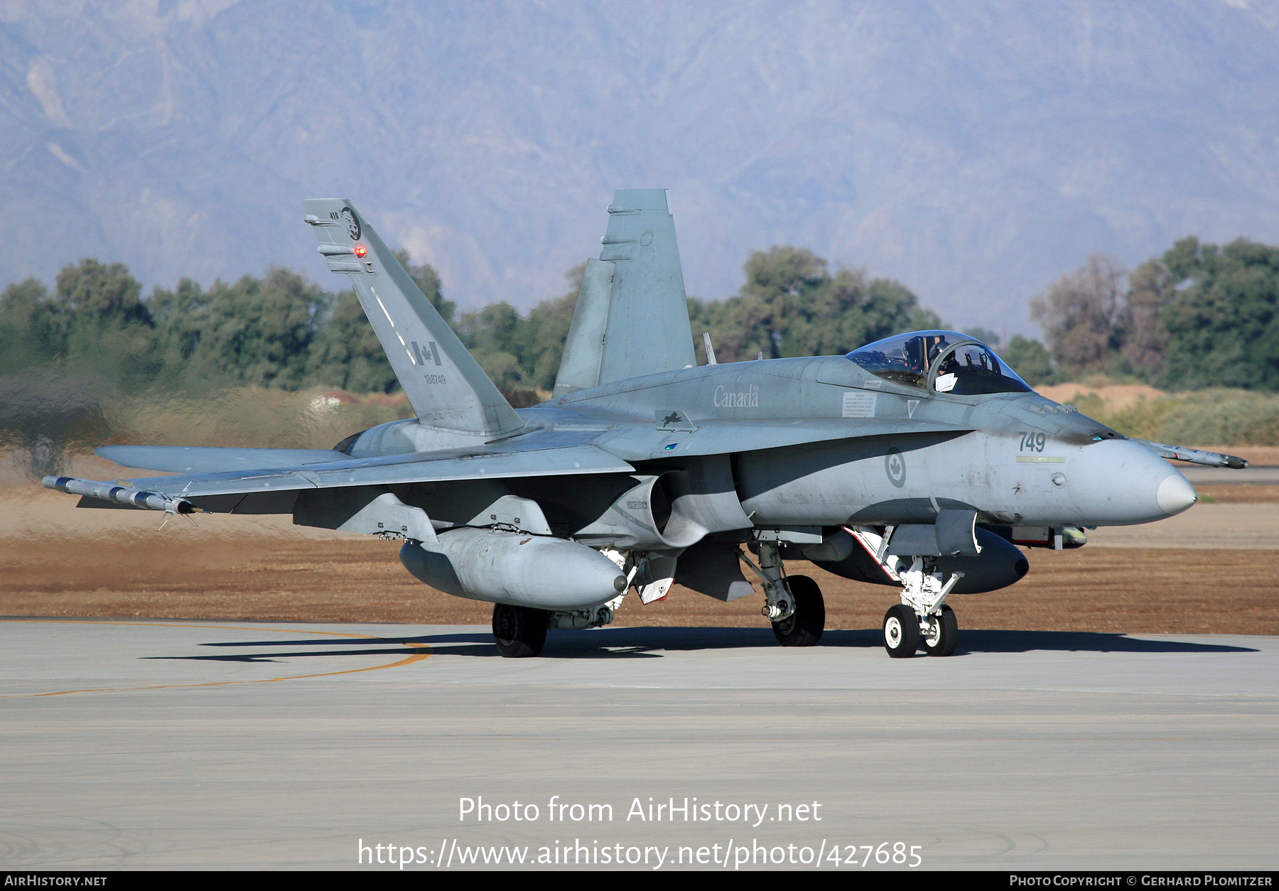 Aircraft Photo of 188749 | McDonnell Douglas CF-188 Hornet | Canada - Air Force | AirHistory.net #427685