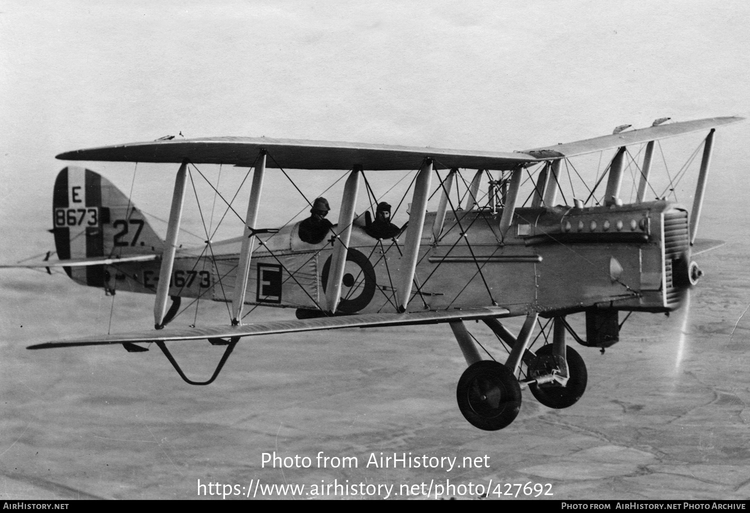 Aircraft Photo of E8673 | Airco DH-9A | UK - Air Force | AirHistory.net #427692