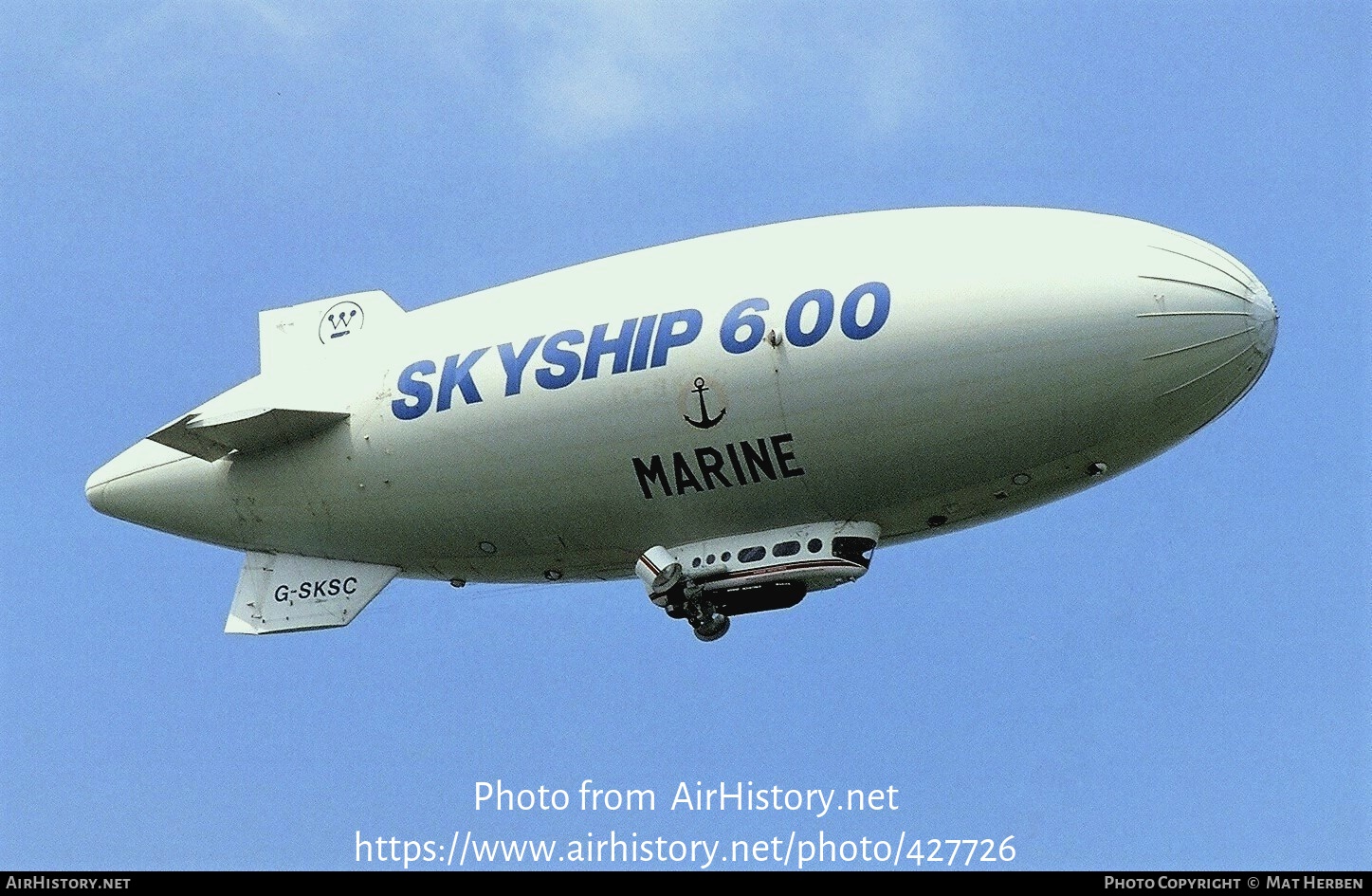 Aircraft Photo of G-SKSC | Airship Industries Skyship 600 | France - Navy | AirHistory.net #427726